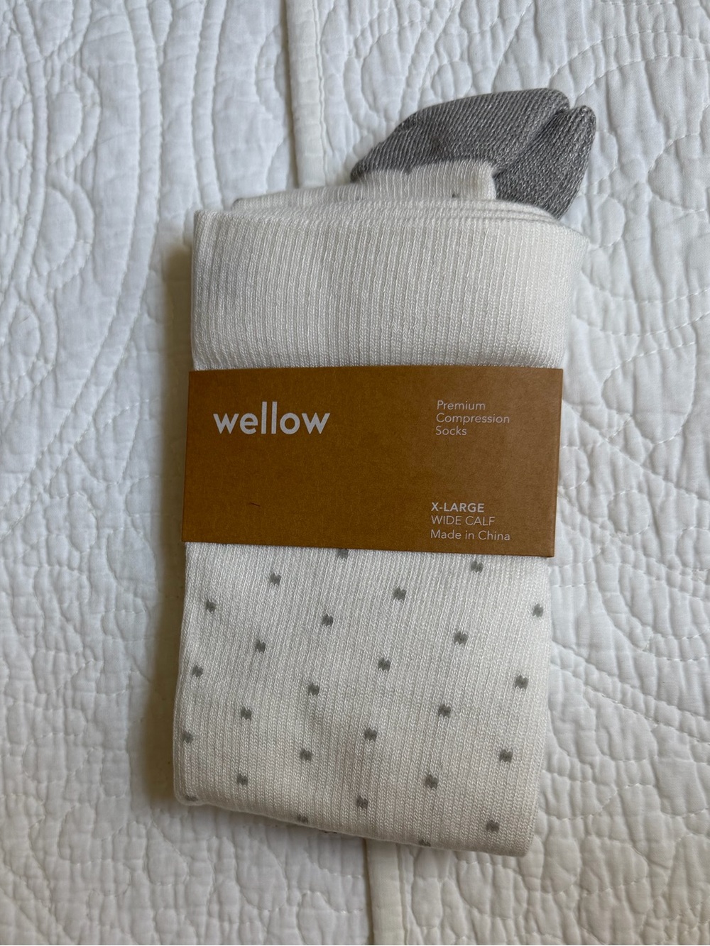 Wellow XL Wide Calf compression socks